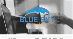 Desktop Screenshot of blueskysessions.com